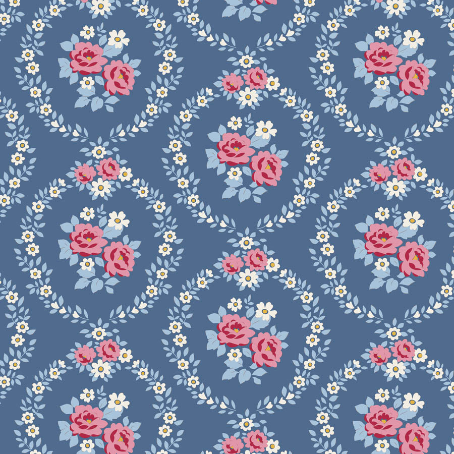 Village Life Mable Blue