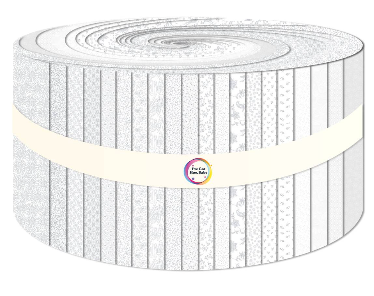 White Knight 2.5" strips, 40 pcs