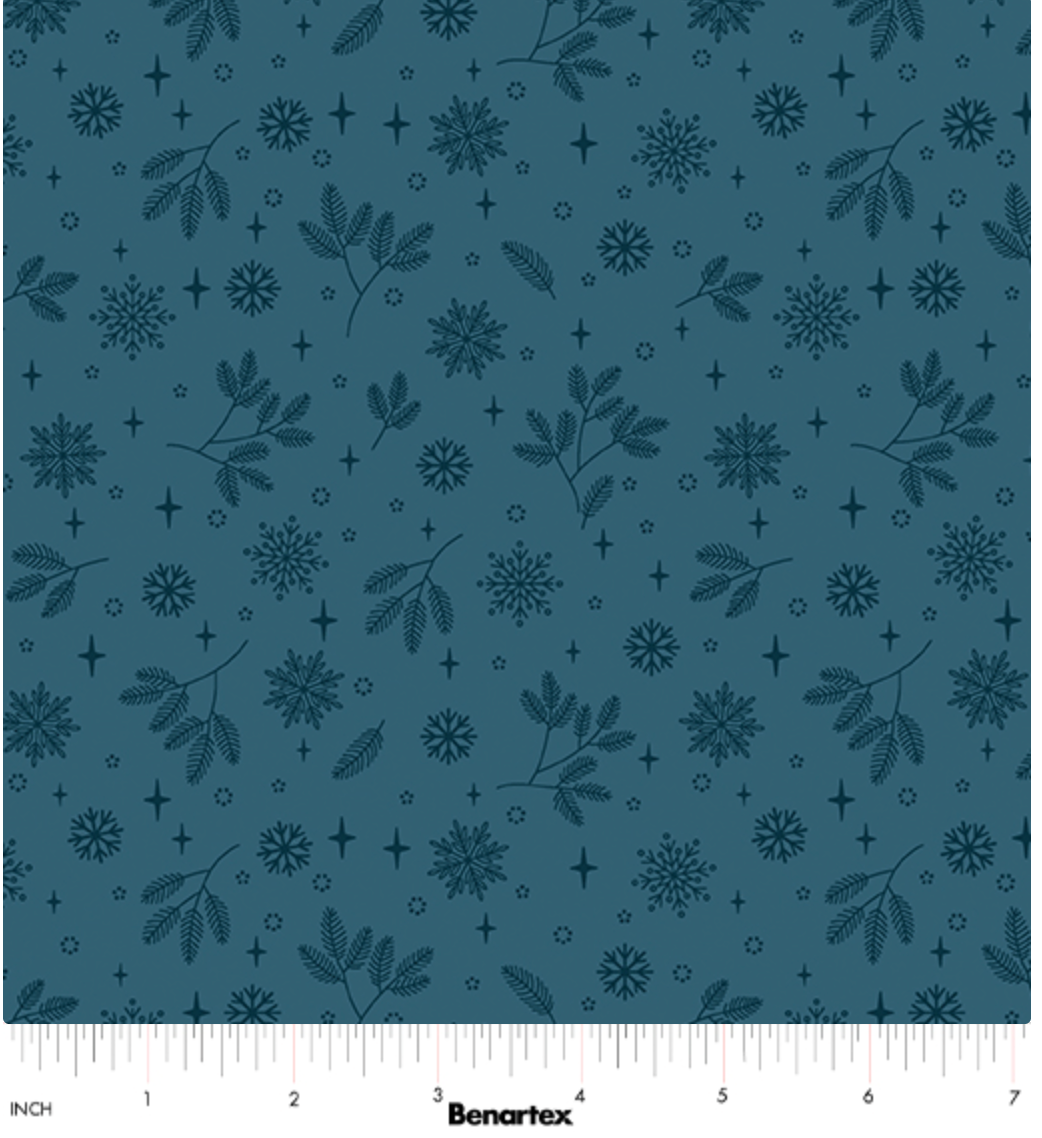 Holly & Hearth-Flurries Teal