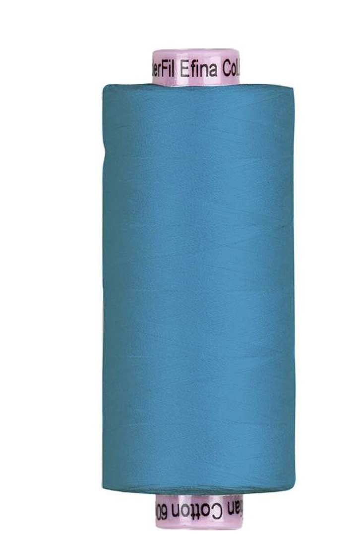 Confetti Cotton Thread Riley Medium Blue-60 wt/2ply-1500 yards