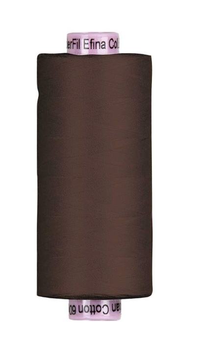 Confetti Cotton Thread-Brownie-60 wt/2 ply-1500 Yards