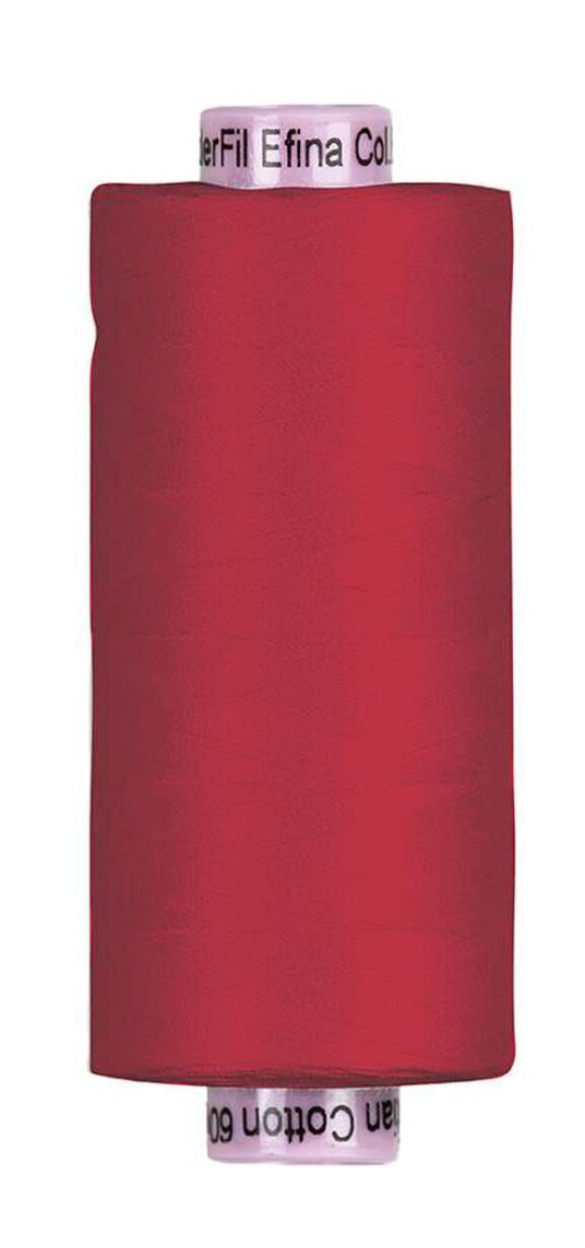Confetti Cotton Thread-Riley Red-60 wt-2ply-1500 yards