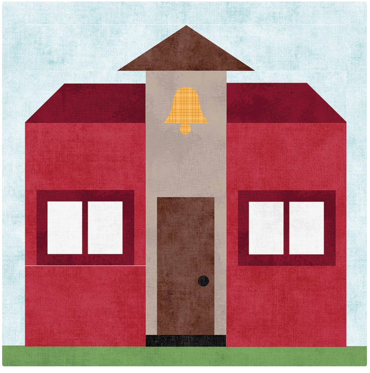 Our Town Kit of the Month-April Schoolhouse