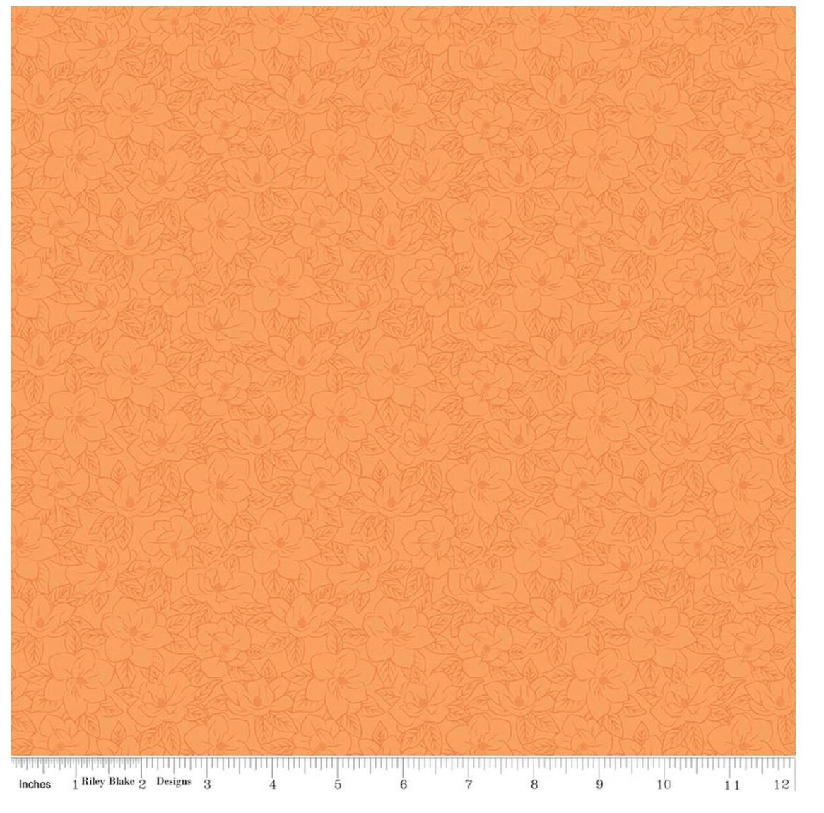 Southern Charm-Magnolia Tonal Orange