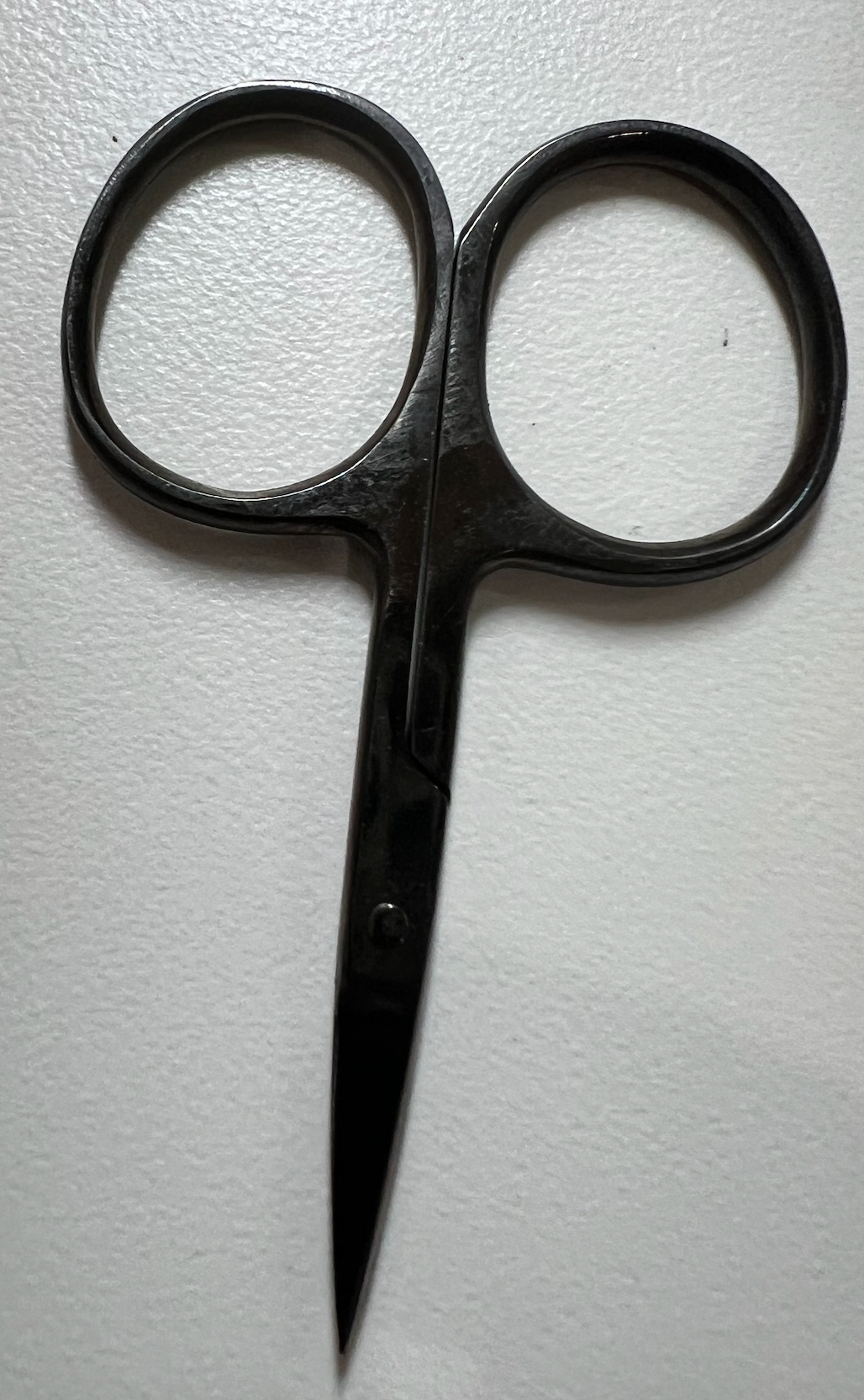 Fine Scissors 2.5 straight Matte Black