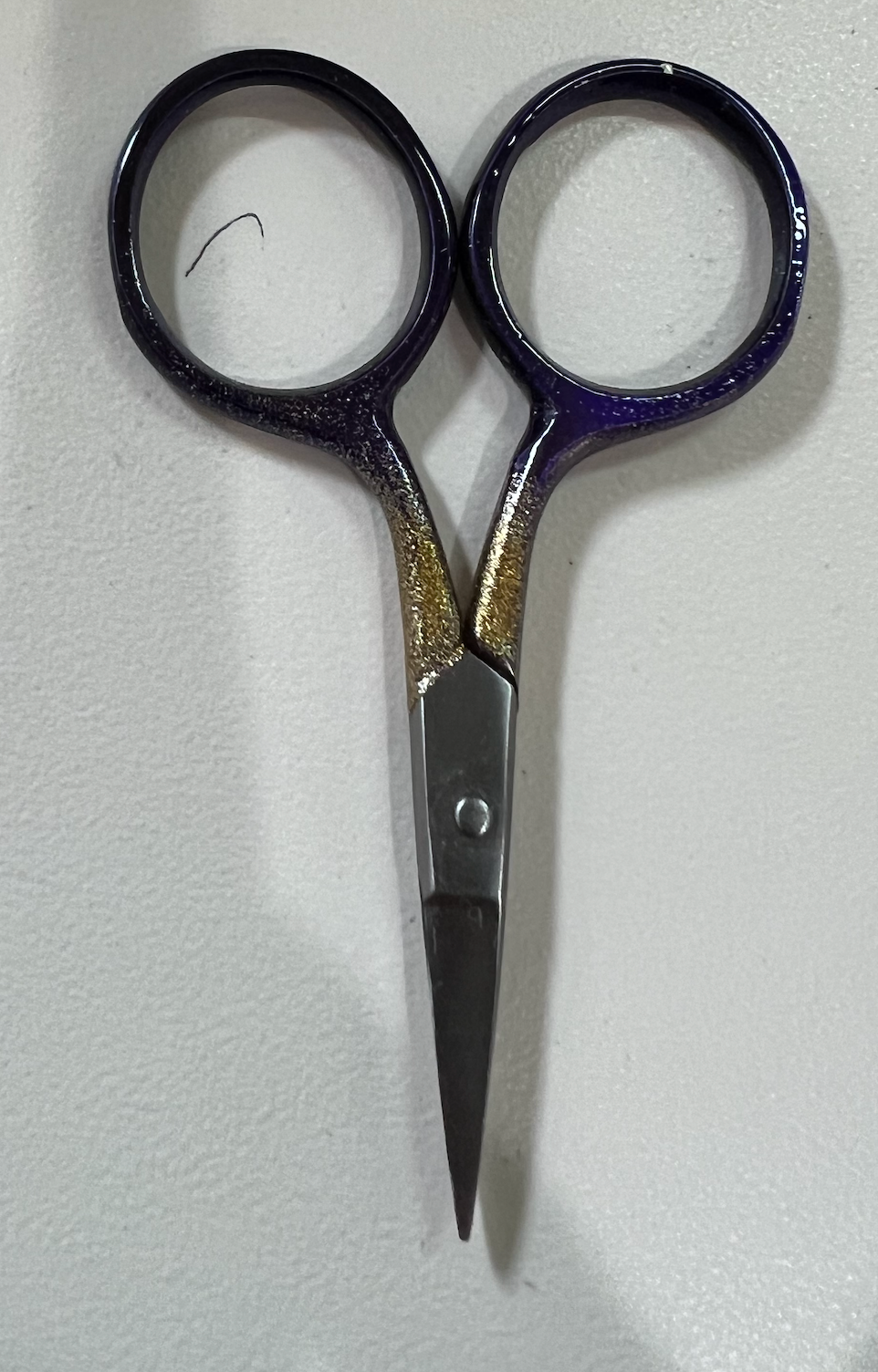 Fine Scissors 2.5 Straight Purple/Gold