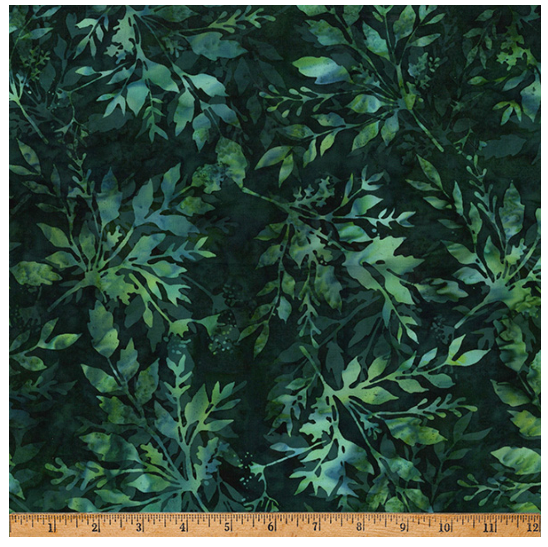 Bali Batik Xray Leaves-Hunter