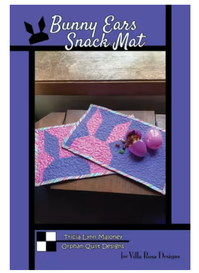 Bunny Ears Snack Mat Pattern