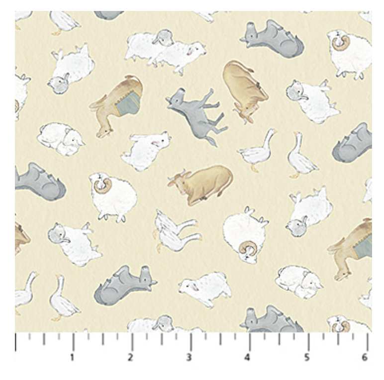 The Nativity-Cream Multi-Animal Toss
