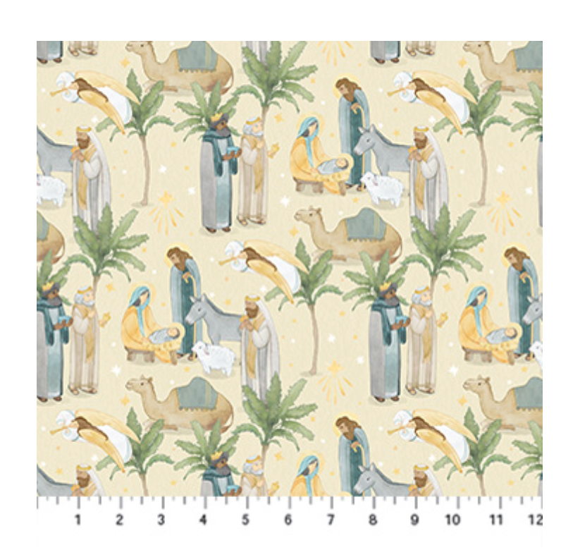 The Nativity-Cream Multi-Scenic