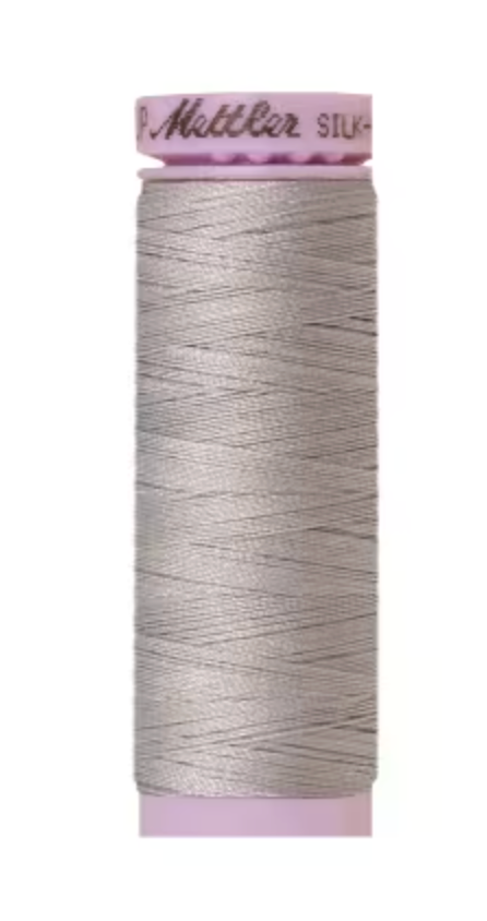 Silk-Finish 50wt Solid Cotton Thread 164yd/150M Ash Mist