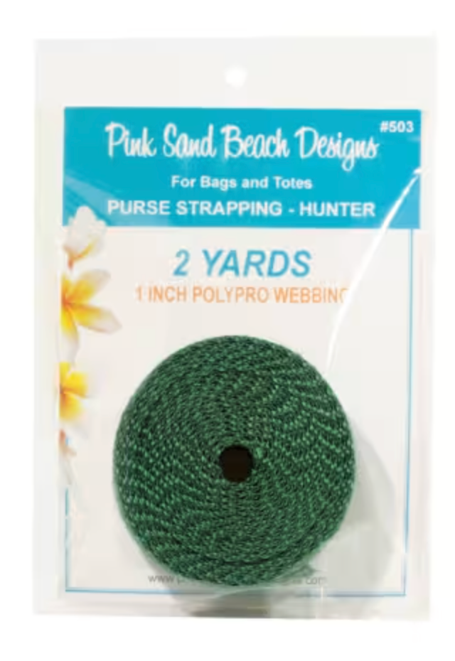 Purse Strapping 1in x 2 yds - Hunter