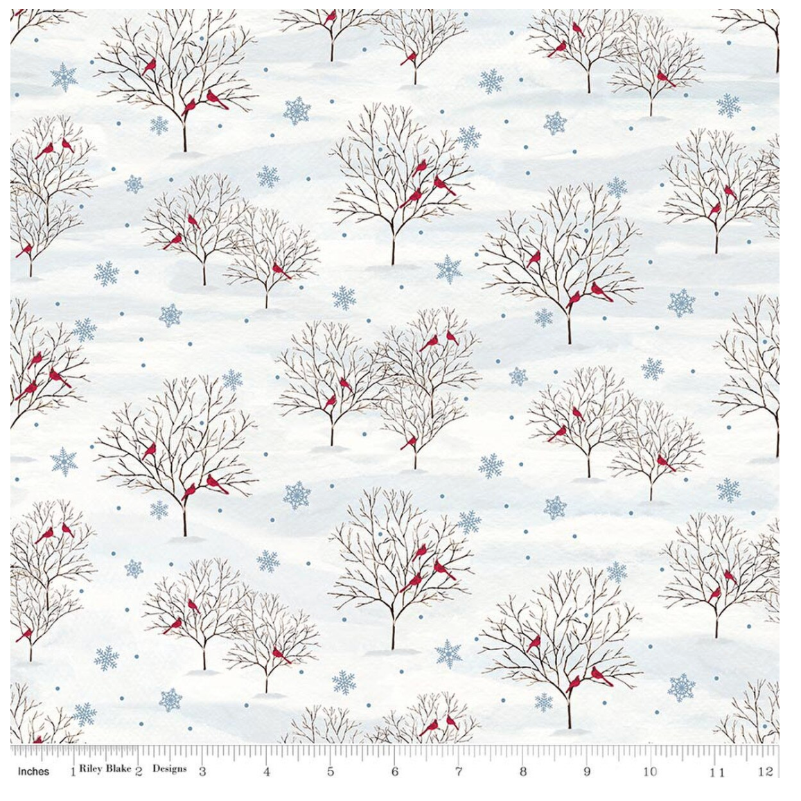 Covered Bridges in Winter-Tree Snow