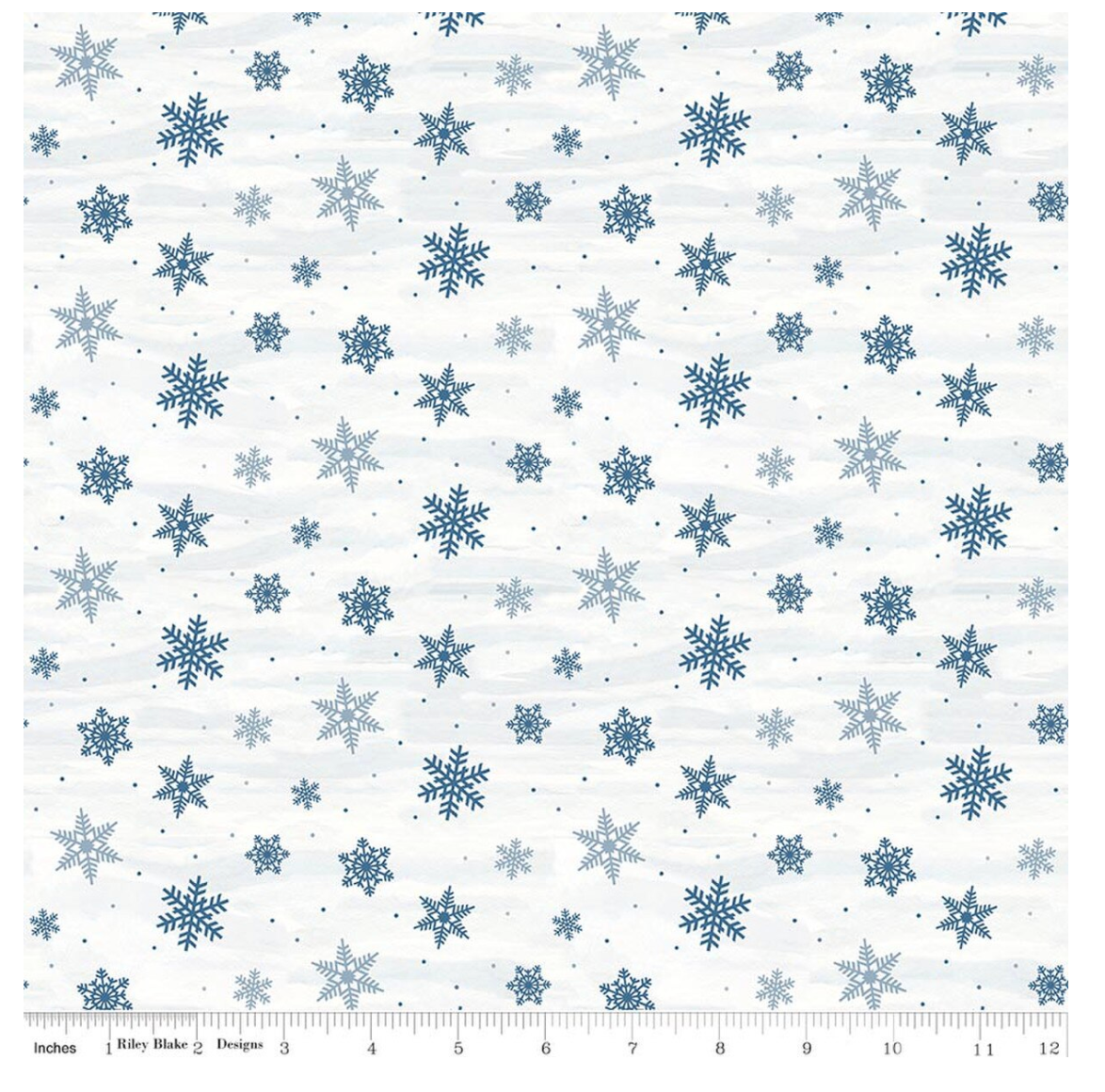 Covered Bridges in Winter-Snowflakes Snow