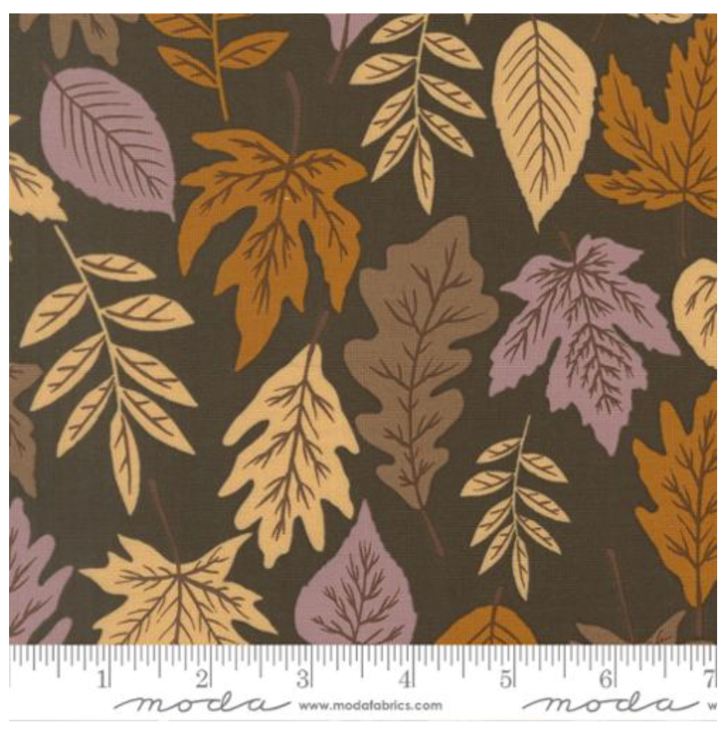 Windfall-Dark Moss-Leaf Fall Florals