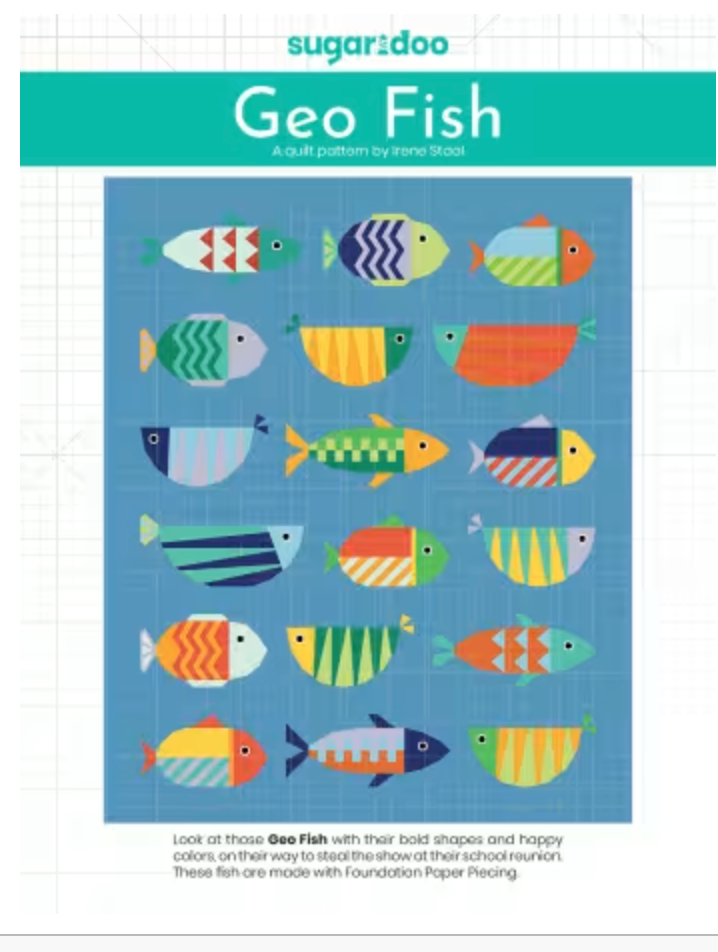 Geo Fish Pattern