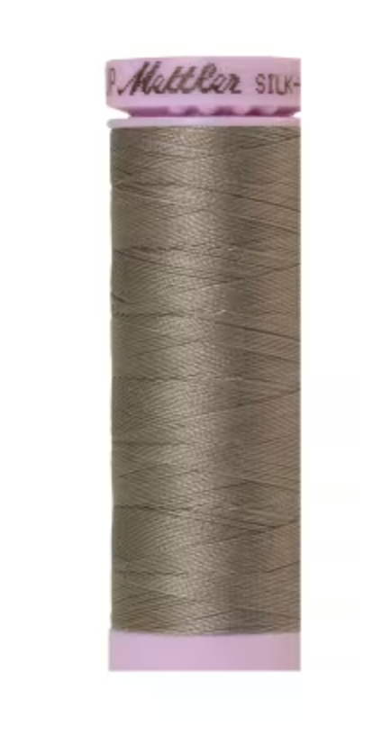Mettler-Silk-Finish 50wt Solid Cotton Thread 164yd/150M December Sky