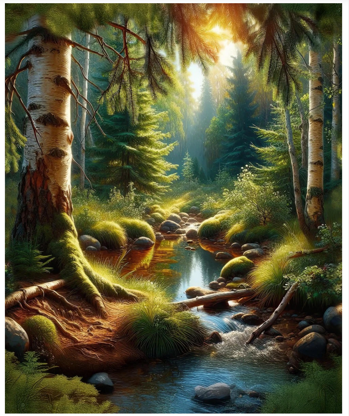 Babies In the Wild Minky-Woodland Panel 36x58/60"