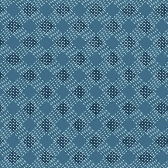 Special Delivery Tea Towel Deep Denim