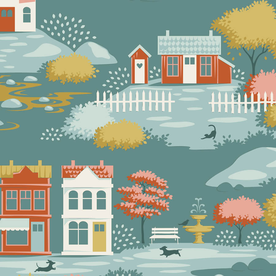 Village Life Village Teal