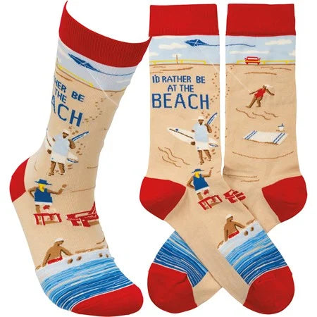 At The Beach Socks