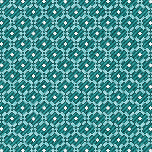 WANDER LANE II-Patchwork Teal