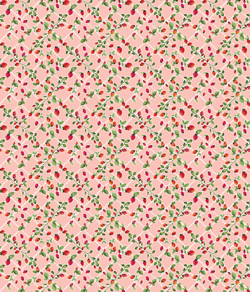 Peaches & Cream - Sweet Strawberries Light Pink