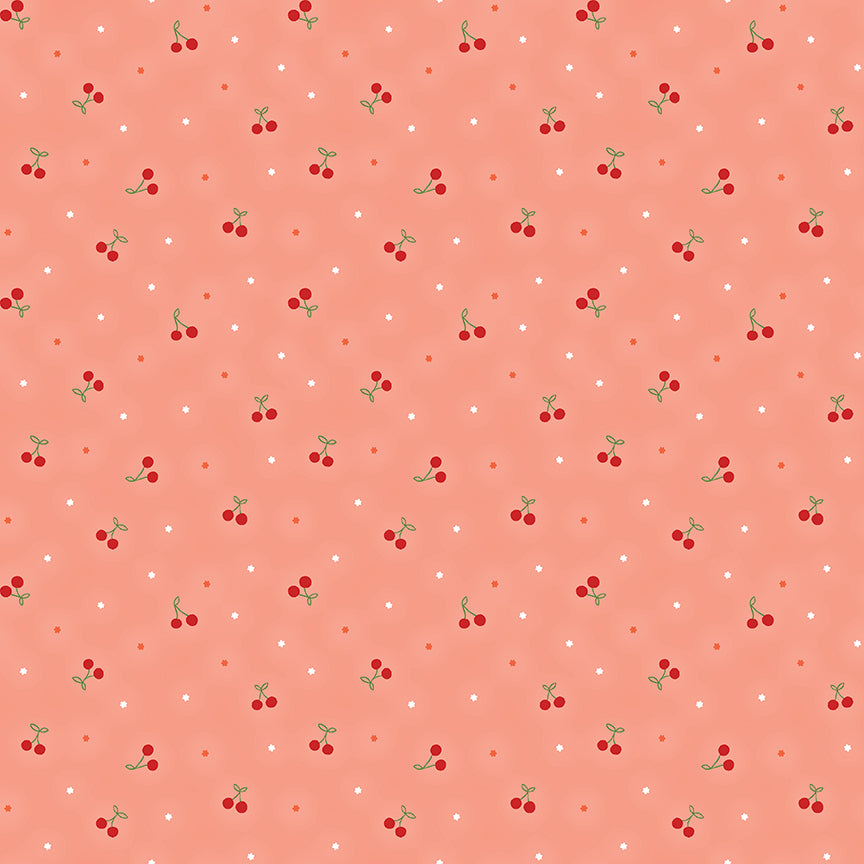 Peaches & Cream - Sweet Cherries Medium Pink