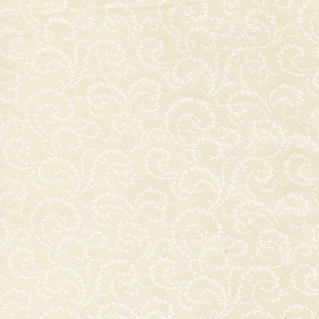 Breathtaking Blues - Vines Porcelain White
