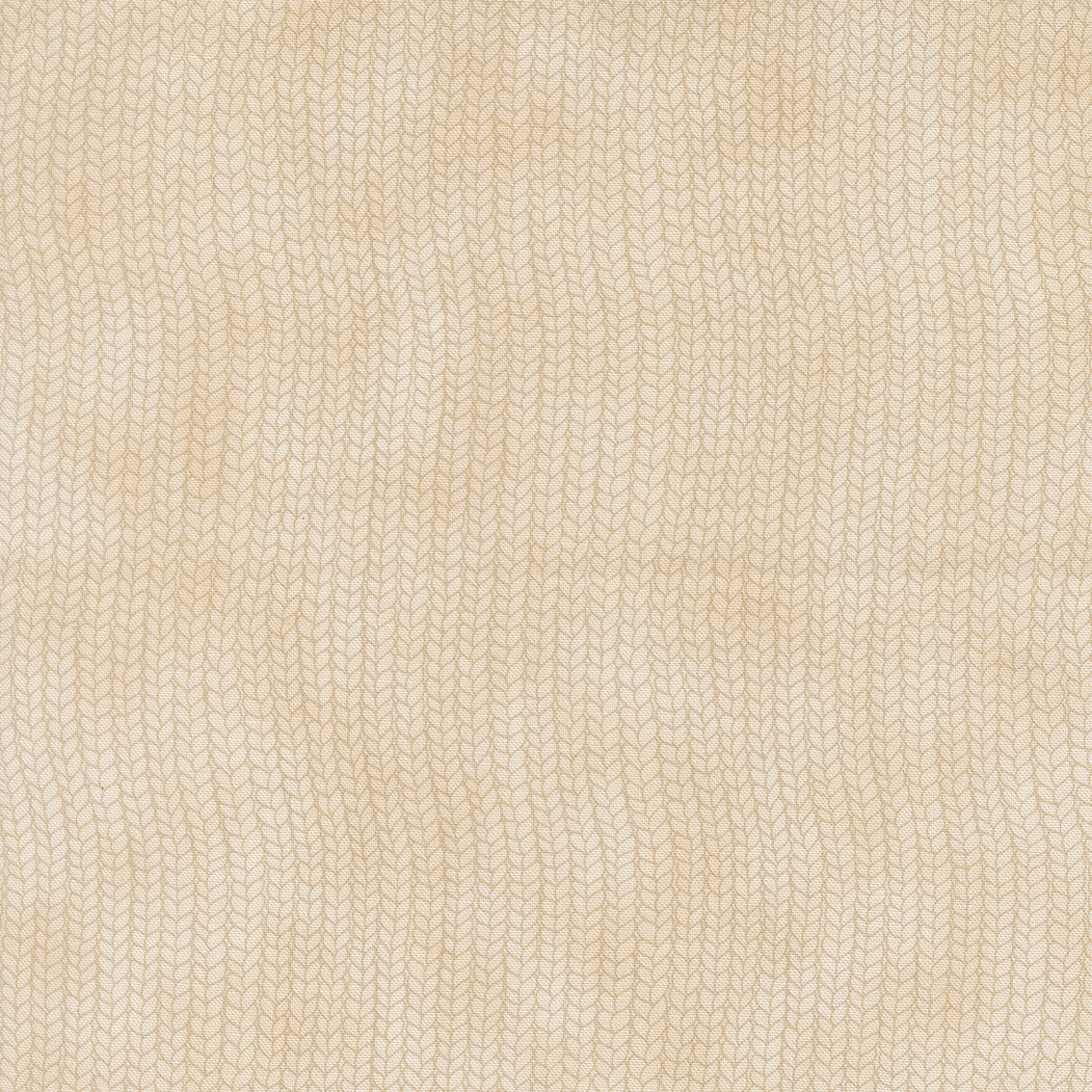 When Snow Falls Stocking Weave Stripes Snowy White