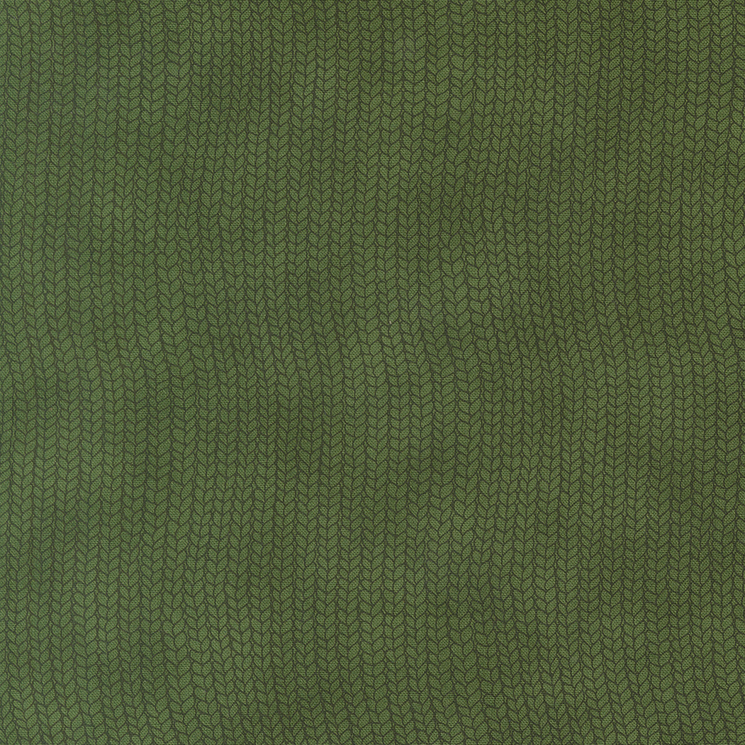 When Snow Falls Stocking Weave Stripes Holly