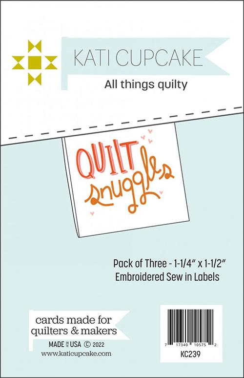 Sew In Labels-Quilt Snuggles