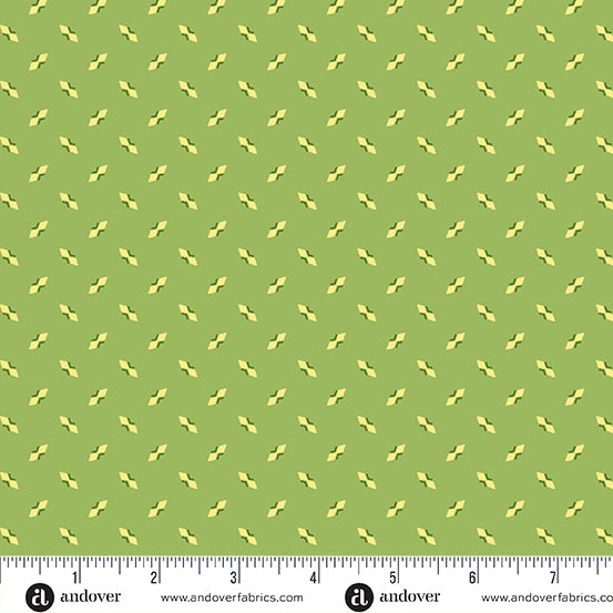 Sunflower Meadow-Green Set Geo