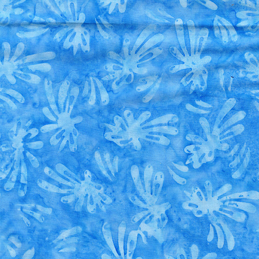 Bali Blooms-Crazy Daisy Light Turquoise