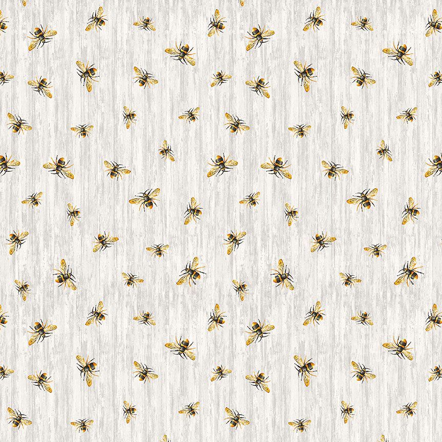 Honey Bee Farm-Flying Bees on Wood