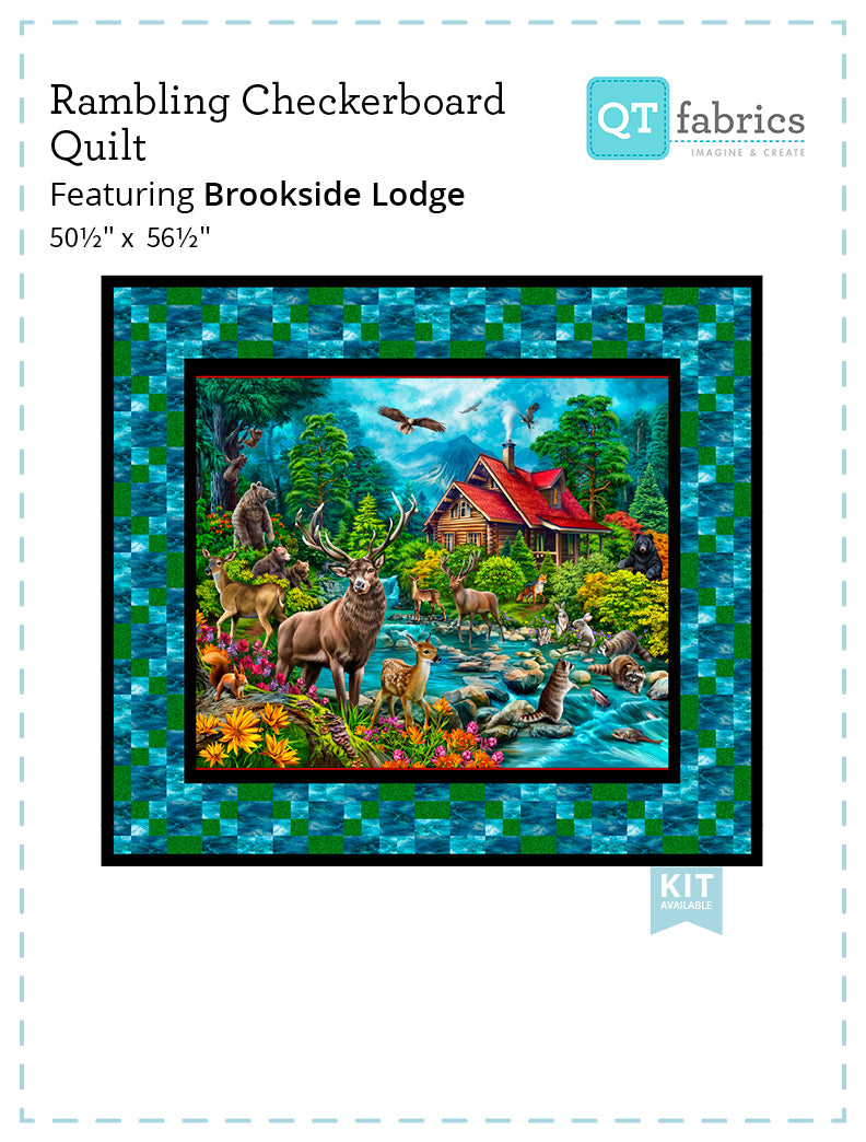 Rambling Checkerboard kit w/Brookside Lodge