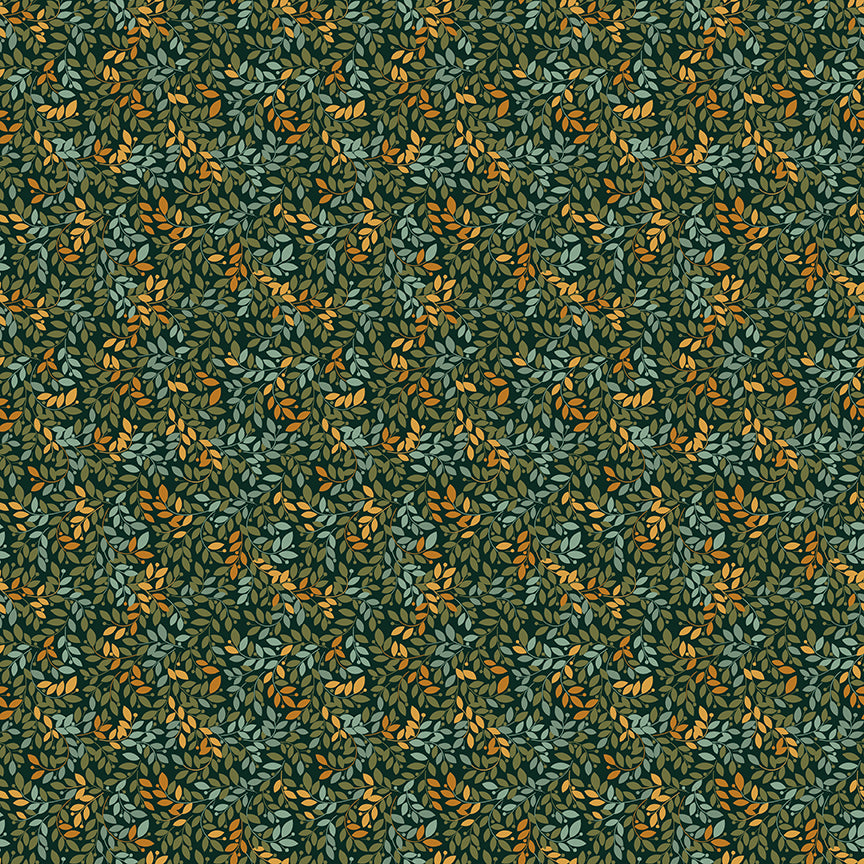 Worth Repeating Leaves Dark Green