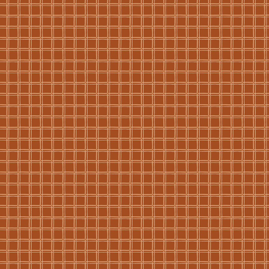 Worth Repeating Plaid Rust