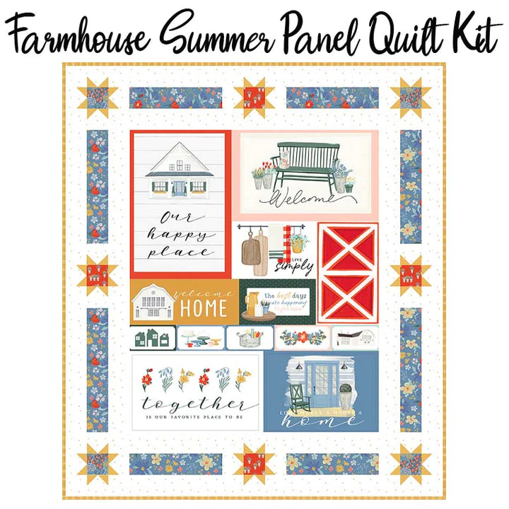 Farmhouse Summer Panel Quilt