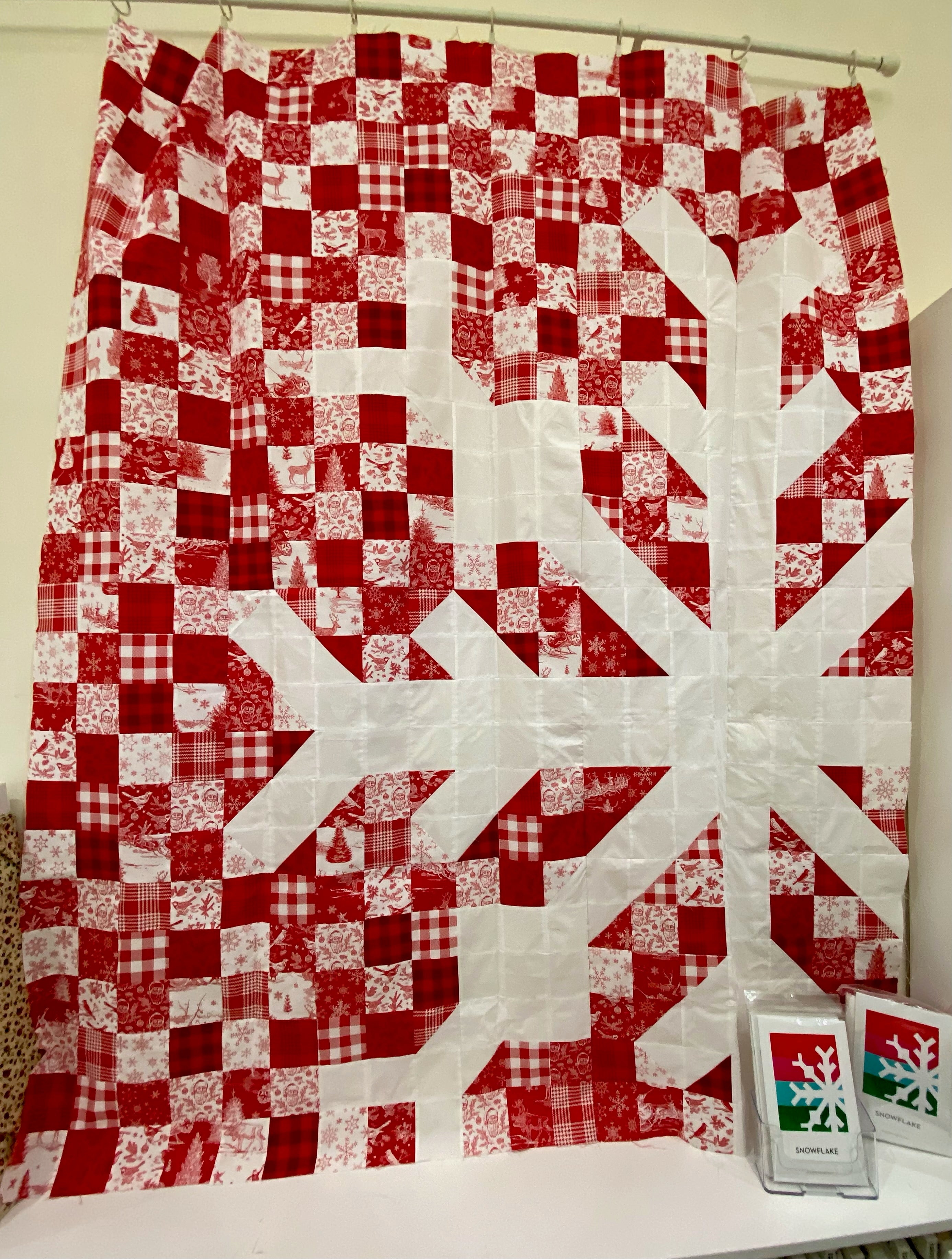 Snowflake Quilt Kit-Peace on Earth