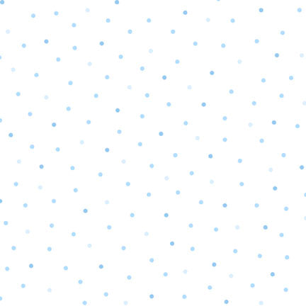 Sorbet Flannel Dots Light Blue