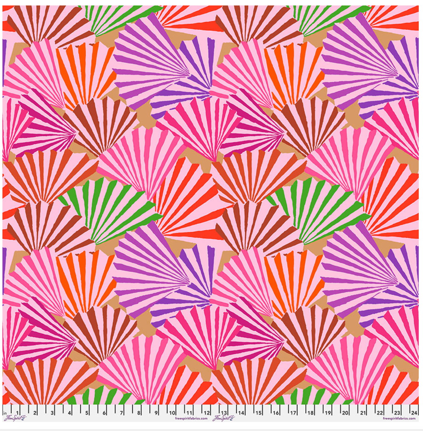Kaffe Fassett Collective-Fanfare Red