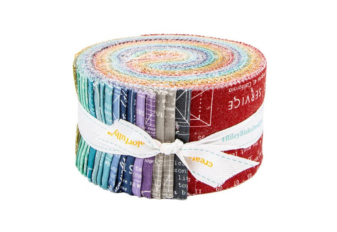 Type/ography 2.5" Rolie Polie-40pcs