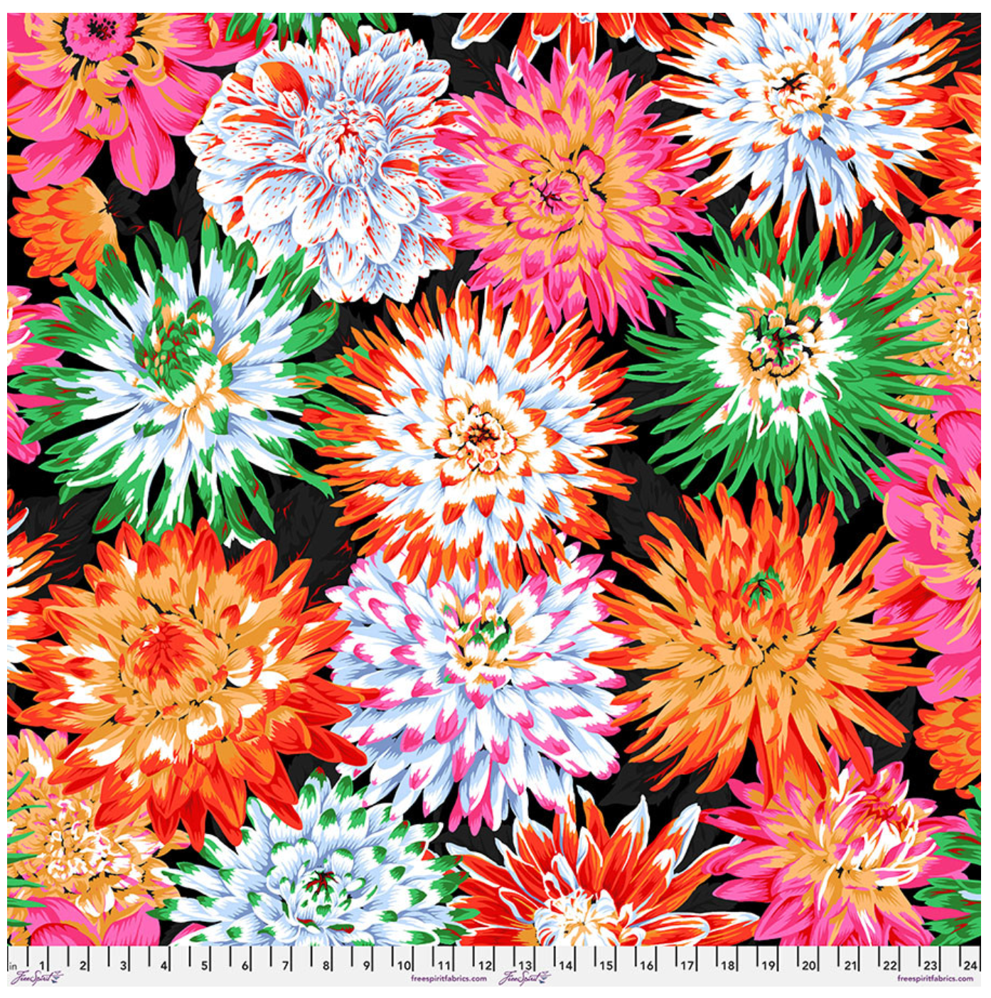 Kaffe Fassett Collective-Cactus Dahlia Contrast