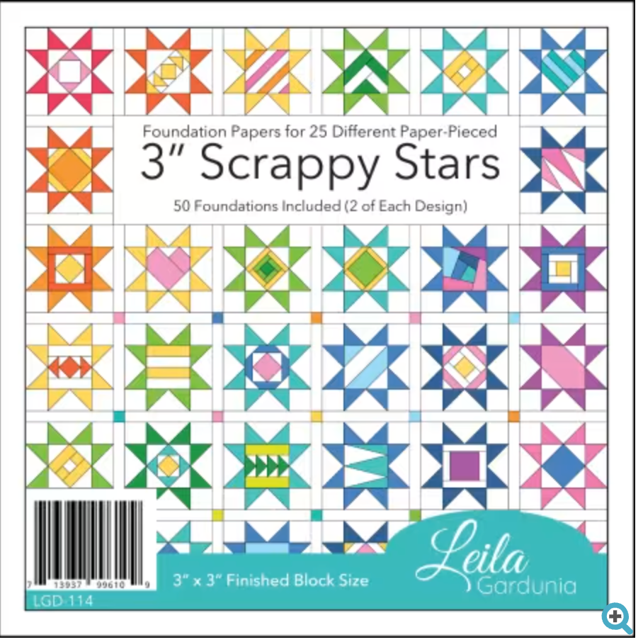 3" Scrappy Stars Foundation Pad