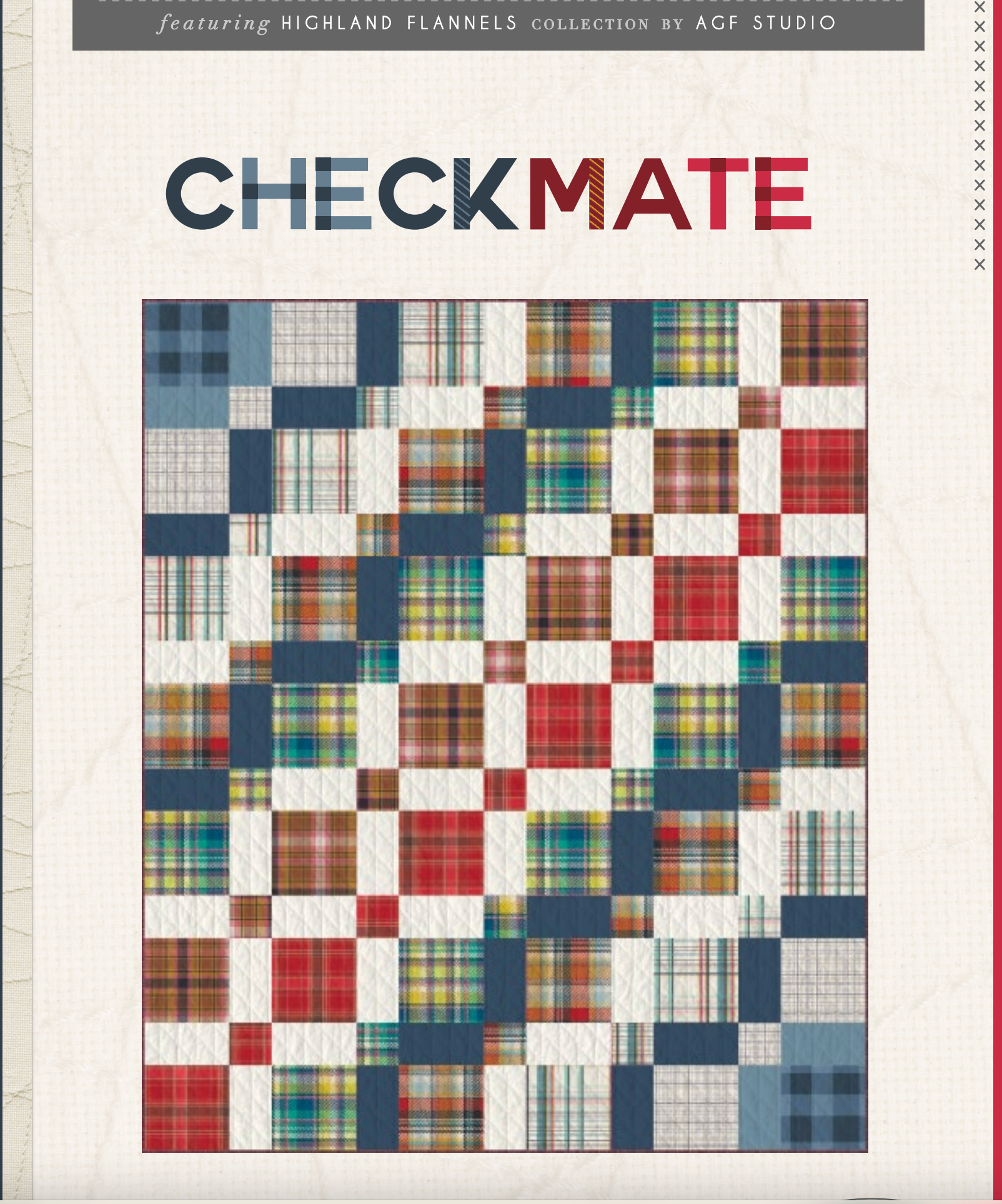 Checkmate Flannel Kit-68.5x80.5 top only