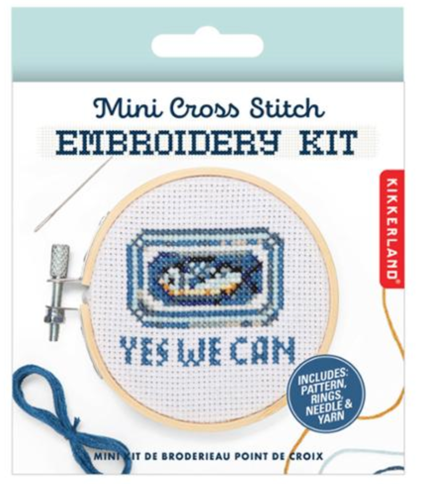 Mini Cross Stitch Kit-Sardine