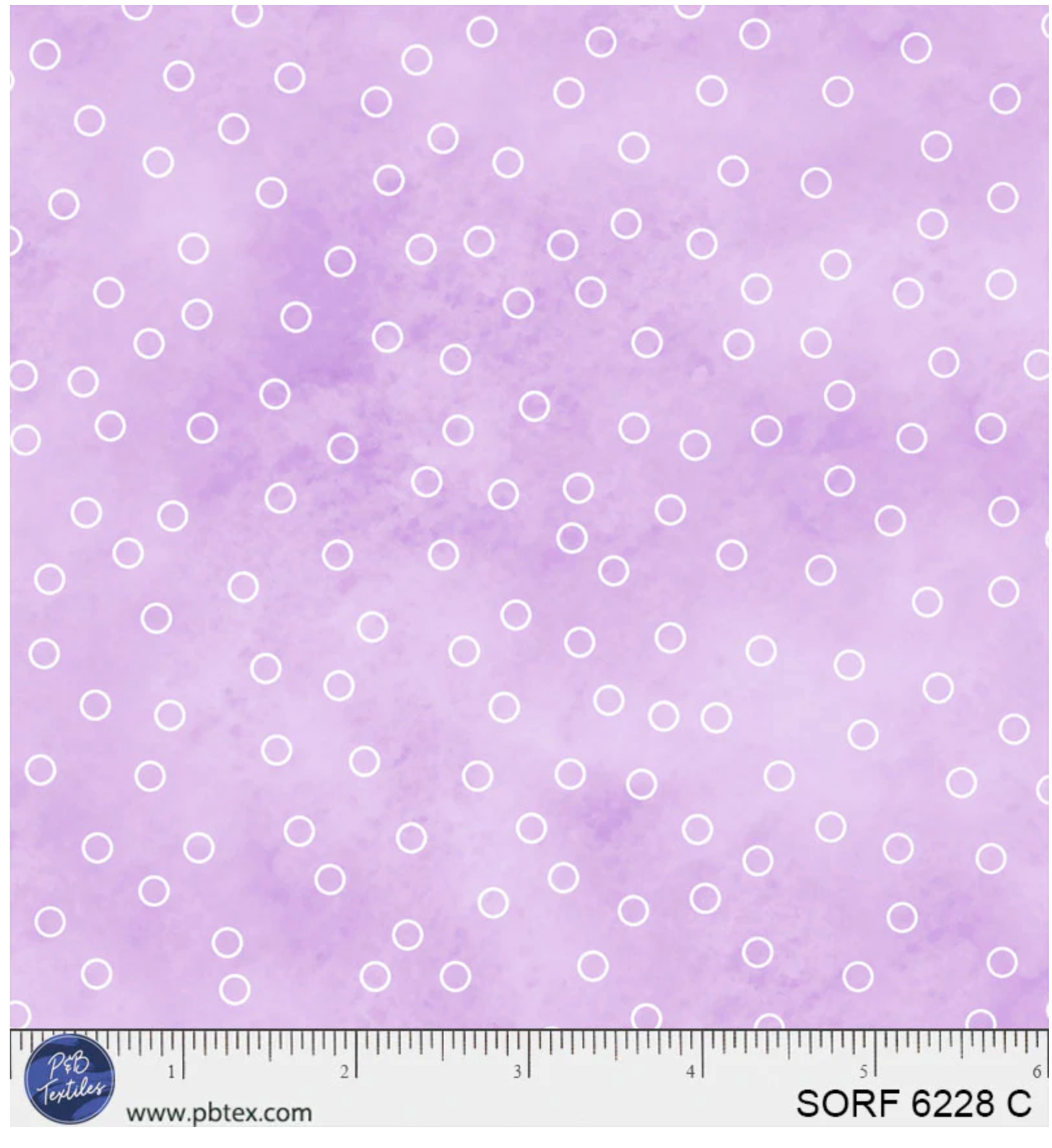 Sorbet Flannel Tossed Open Dot-Purple