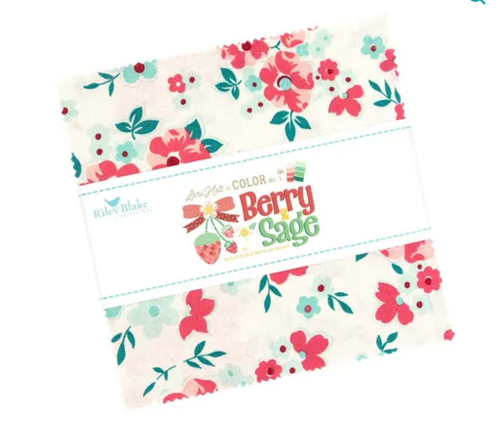 Berry & Sage 5" Stacker-42 pcs