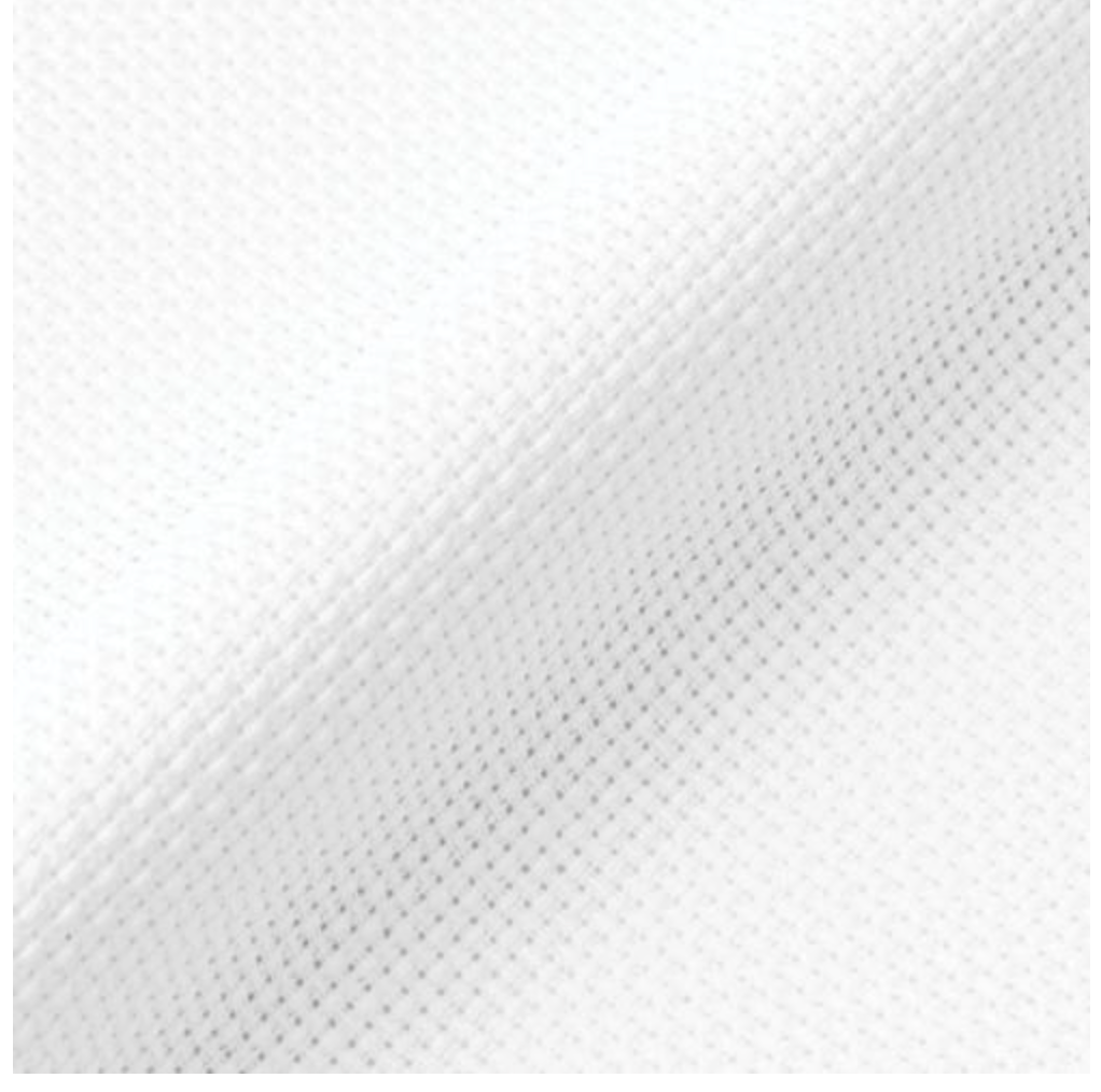 14ct Aida Cloth 15"x18" White